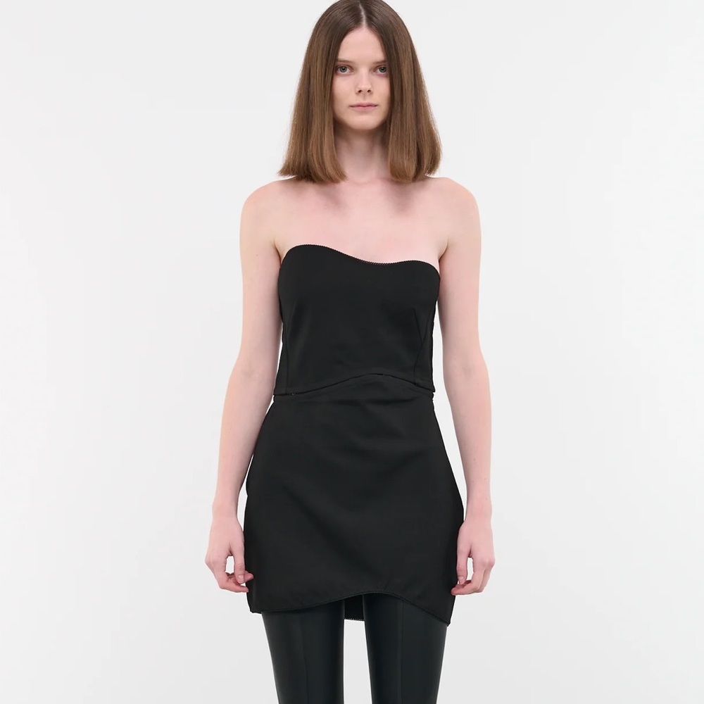 NEW Anna October Wave strapless mini dress